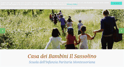 Desktop Screenshot of ilsassolino.org