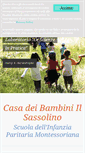 Mobile Screenshot of ilsassolino.org
